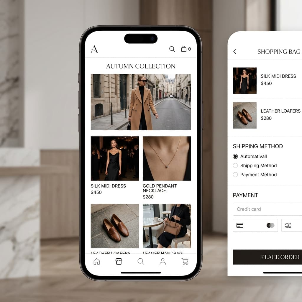 Global E-Commerce Mobile App